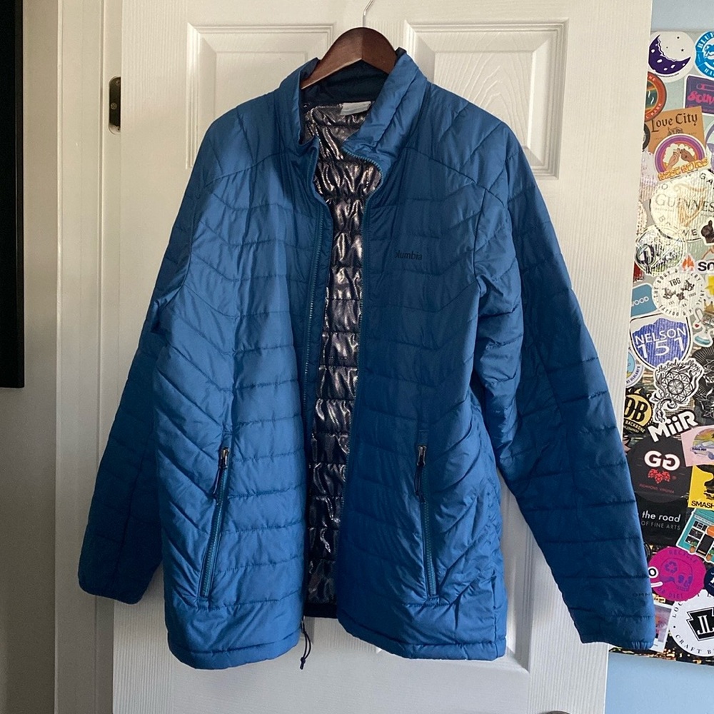 Columbia Omni-Heat Puffer full-zip | Men’s Large Excellent Condition